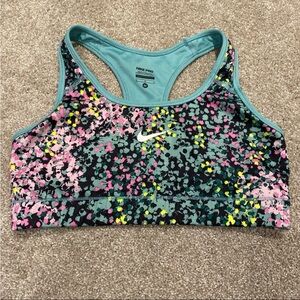 Nike Multicolor Sports Bra‎ Size M